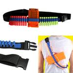 1pcs Adjustable Size Blue Toy Gun Bullet Shoulder Strap