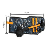 Back Pocket Backpack with Adjustable Shoulder Strap for Nerf